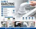 3-in-1 Electric Spin Scrubber Brush
