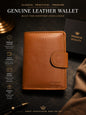 Genuine Leather Wallet – Premium Slim Card Holder for Men