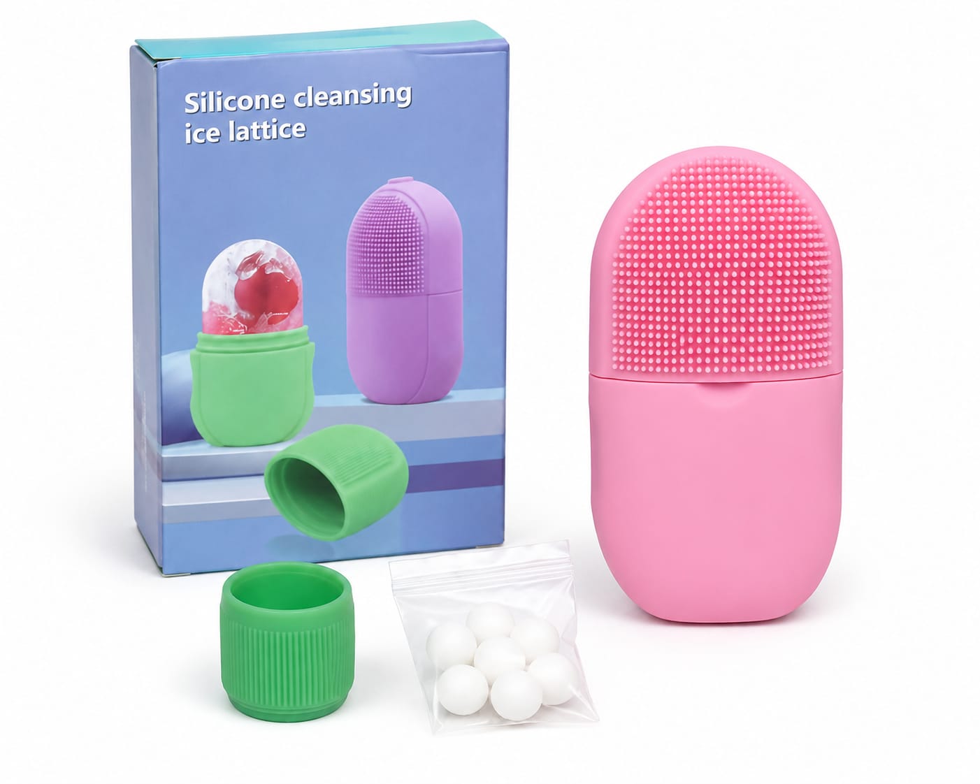 Silicone Ice Face Cleanser & Pore Tightening Brush