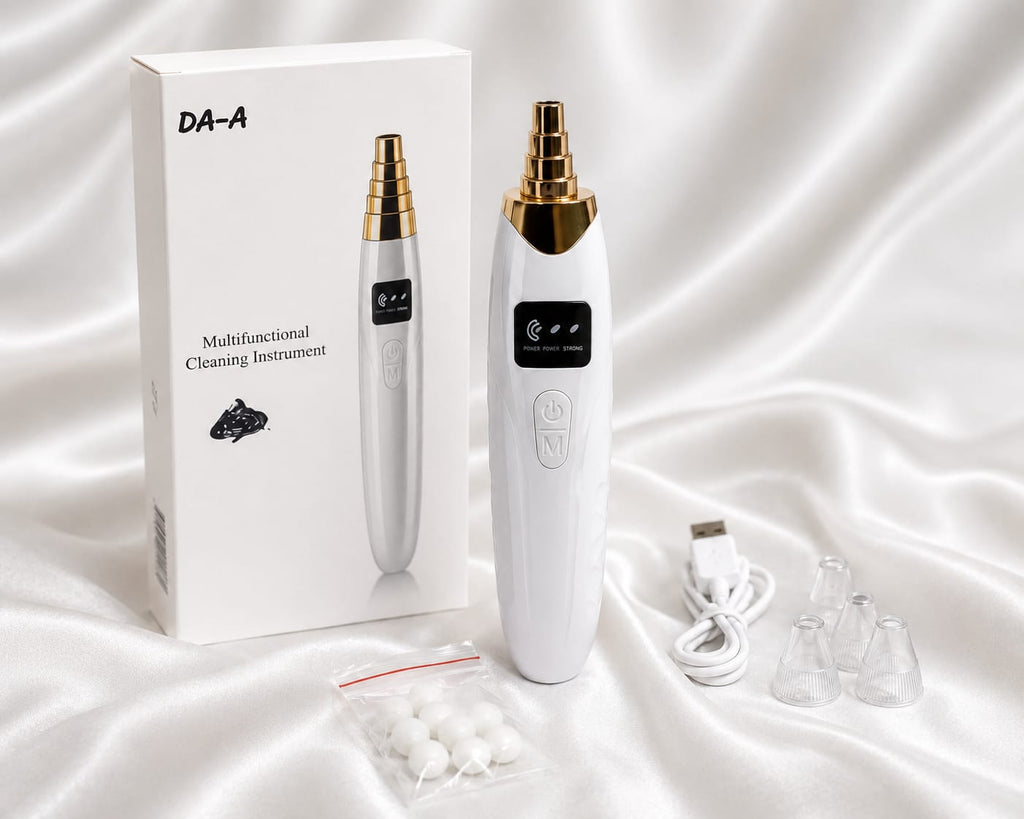 USB Rechargeable Blackhead Remover Vacuum – Deep Pore Facial Cleaner